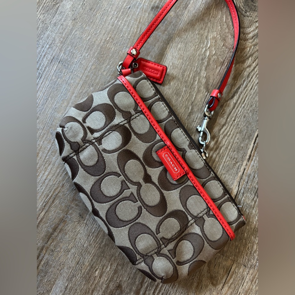 BUNDLE 2 Vintage COACH Wristlets